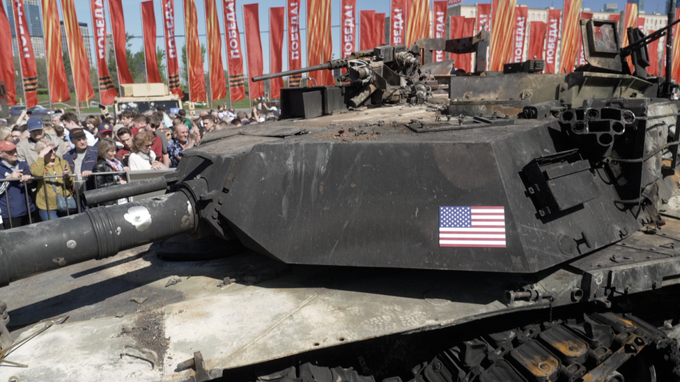 Ameriki tenk Abrams privukao je veliku panju posetilaca/BBC